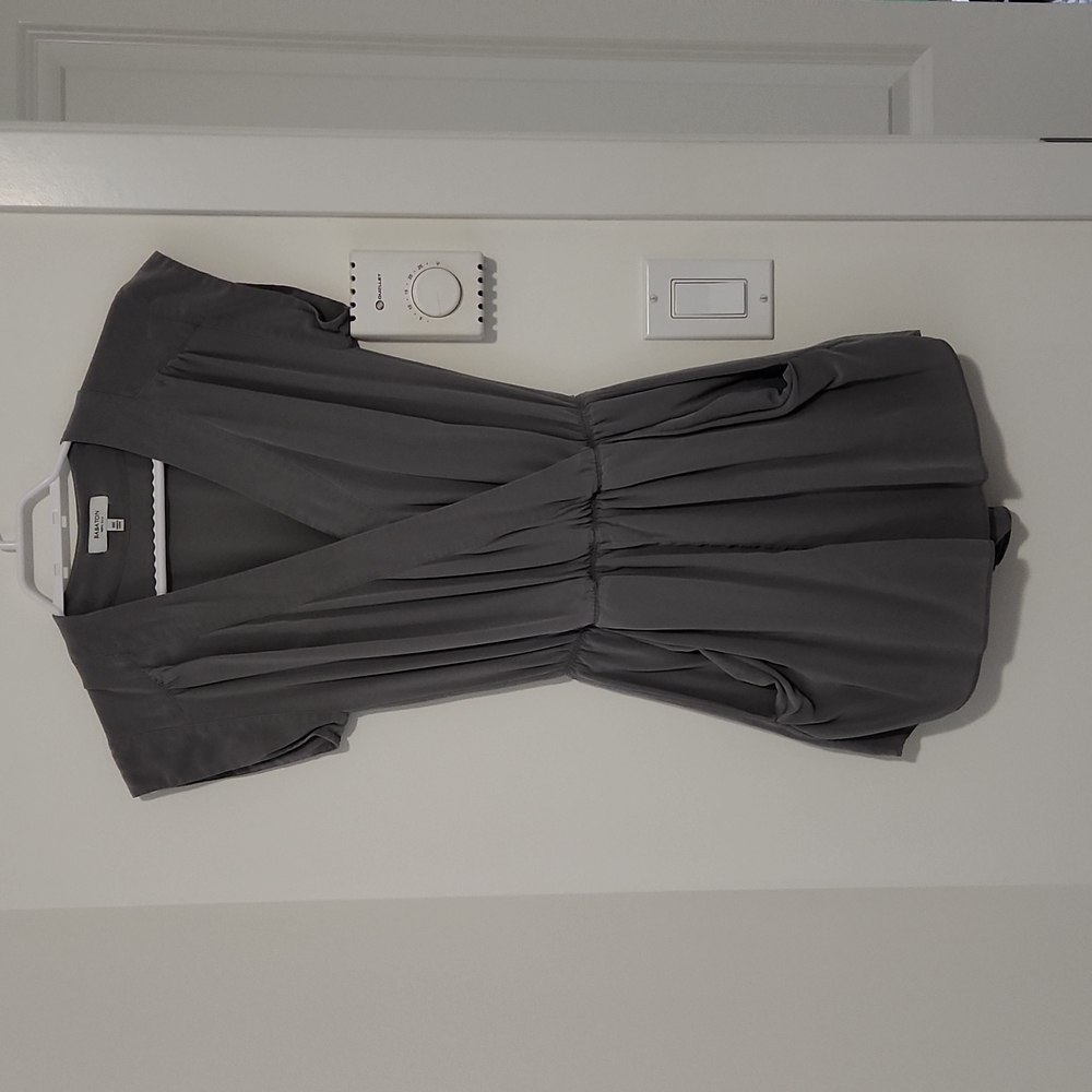 Aritzia Babaton Corbett Romper Gray XXS